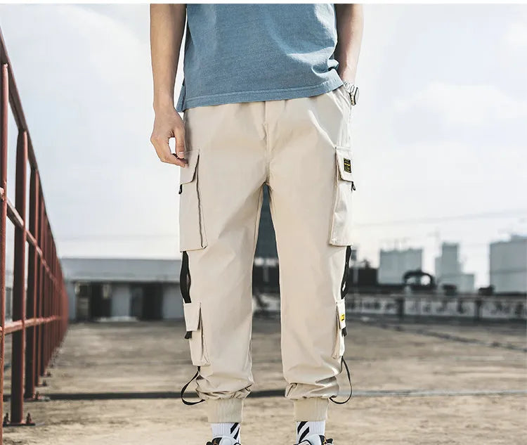 2023 New Hip Hop Joggers Cargo Pants Men