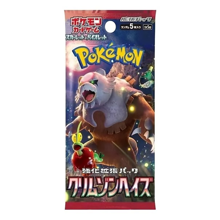 Pokemon Crimson Haze SV5A Booster Pack